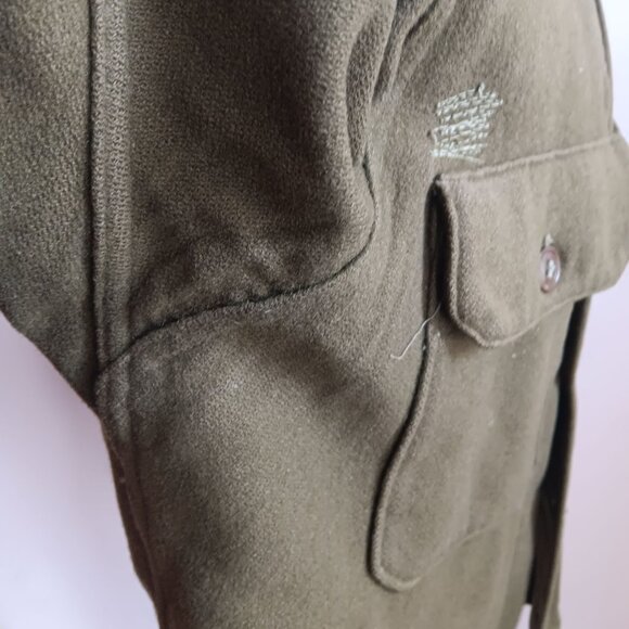 Men's Medium Vintage Shirt Army OG 108 Vietnam Military Distress 1960s 70s - Picture 9 of 11